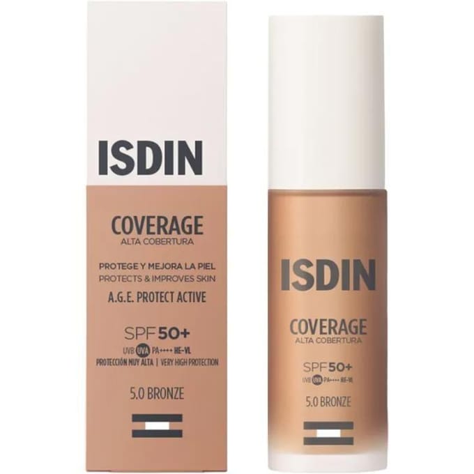 Hoge dekking foundation SPF50+ #3.0-Zand 30 gr