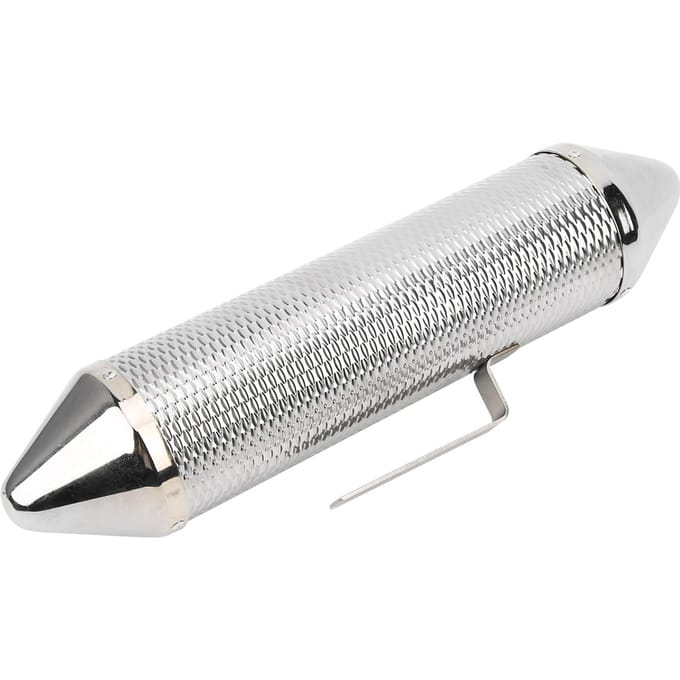 Guiro Shaker Schraper Metaal Orff Percussie Instrument Muziek Lesmateriaal accessoires white