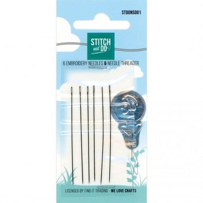 Stitch And Do - Needle naalden Set Voor kaarten borduren