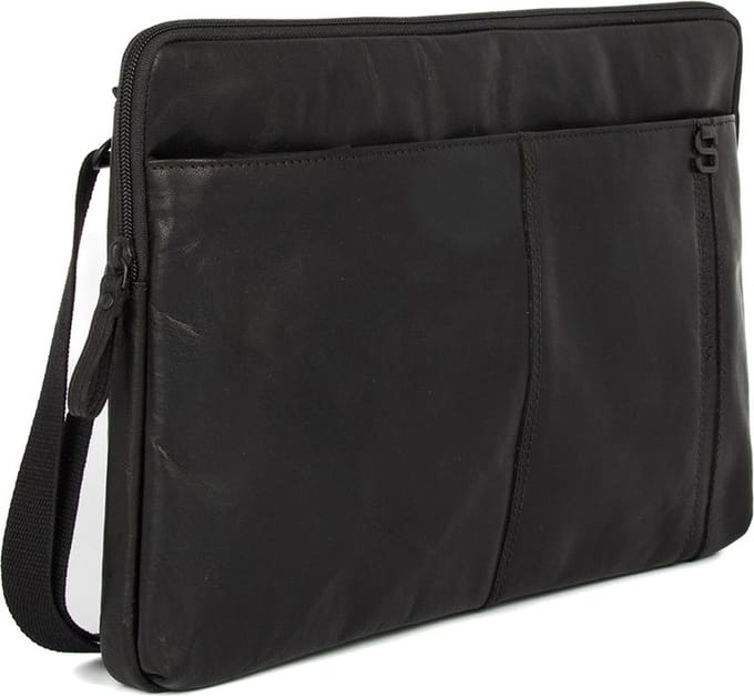Leren Laptophoes - 13.3 inch - Yakima - Zwart