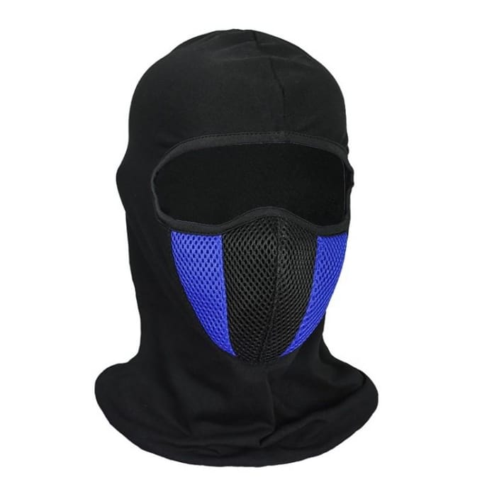 Masque intégral Masque de ski Cache-cou rafraîchissant d'été Protection UV Moto Activités de course Écharpe Capuche tactique pour homme/femme Utilisation pratique