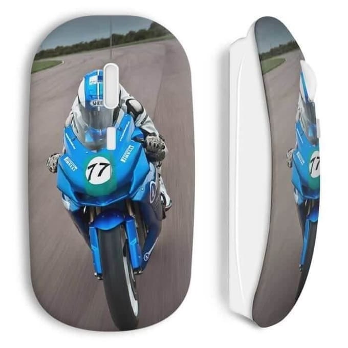 Draadloze motorfietssportmuis