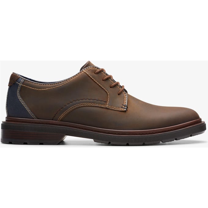 Burchill Derby Bijenwas Leer Schoenen