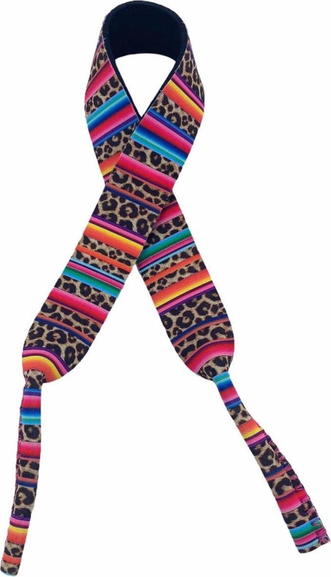 Eyezoo® Brillenkoord Neopreen - Bohemian SuperTiger - Universeel Sport