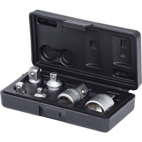 KS TOOLS - Adapterset - 6-delig - Chroom-Vanadium Staal - Mat Afwerking