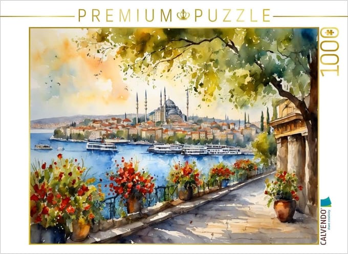 Fotopuzzel - Stadspuzzel - Ontspanning thuis - 1000 stukjes - 64x48 cm
