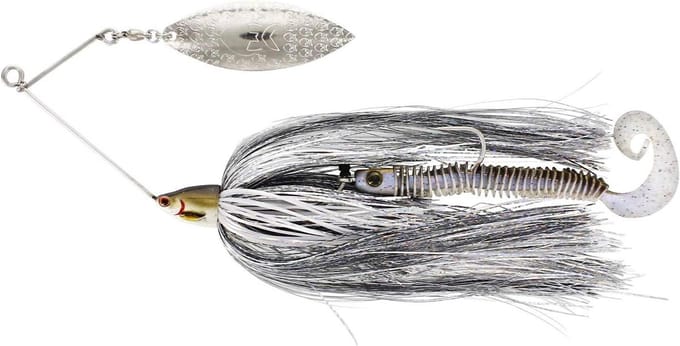 Spinnerbait Kunstaas - Vis Aas - Roofvissen Vangen - Natuurgetrouw Handbeschilderd - 65 gram - Flash Roach