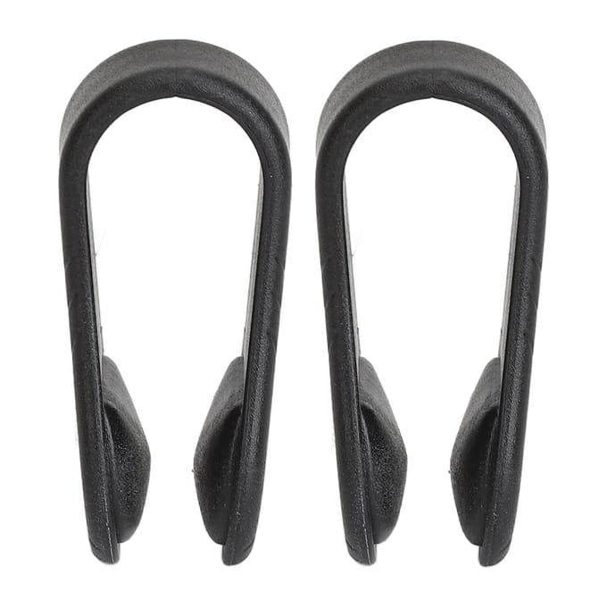 2 stuks Prostaatverzorgingspunt Clip Masserend Draagbaar Acupunctuur Hand Drukpunt Clip voor Migraine black