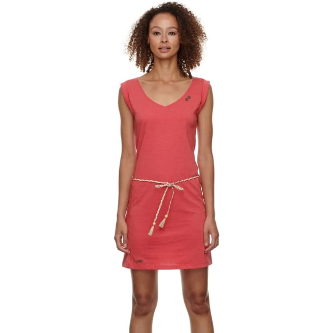 Ragwear jurk slavka Lichtrood-S (36)