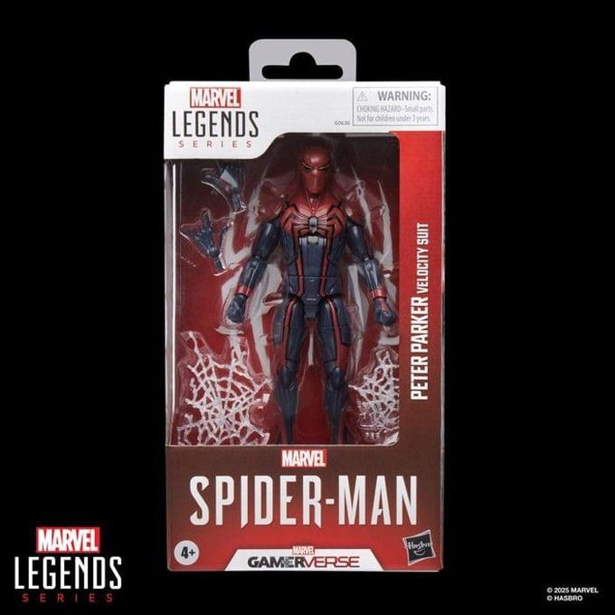 Hasbro Spider-Man Marvel Legends Gamerverse Action Figure Peter Parker Velocity Suit 15 cm Action Figuur