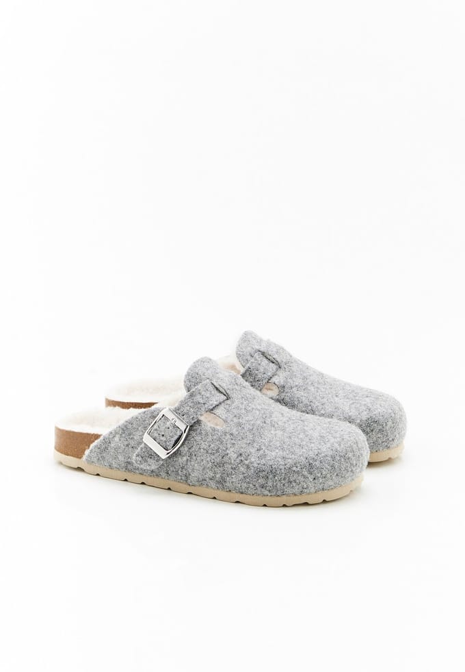 Damart - Thermolactyl pantoffels - Dames - Grijs - 36