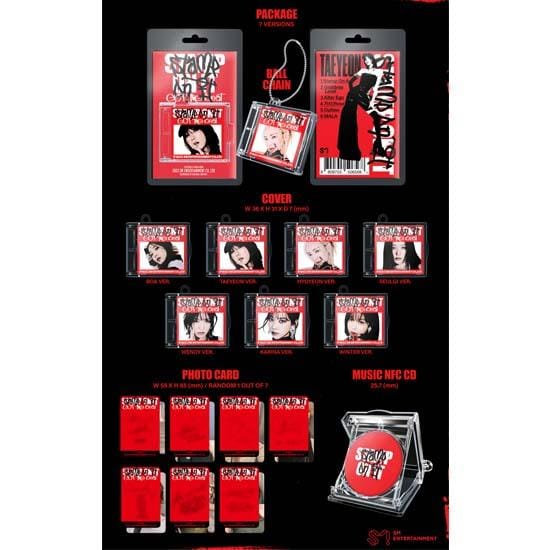 KRIJG de beat van het eerste mini-album 'Stamp On It'(SMini-versie.) SEULGI