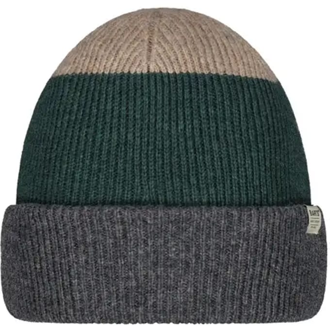 Walnur Beanie Muts Heren Dark Heather One Size