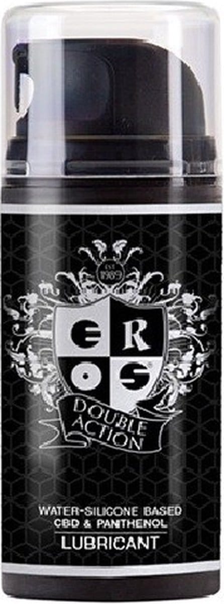 Glijmiddel Eros double action water-siliconebasis 100ml