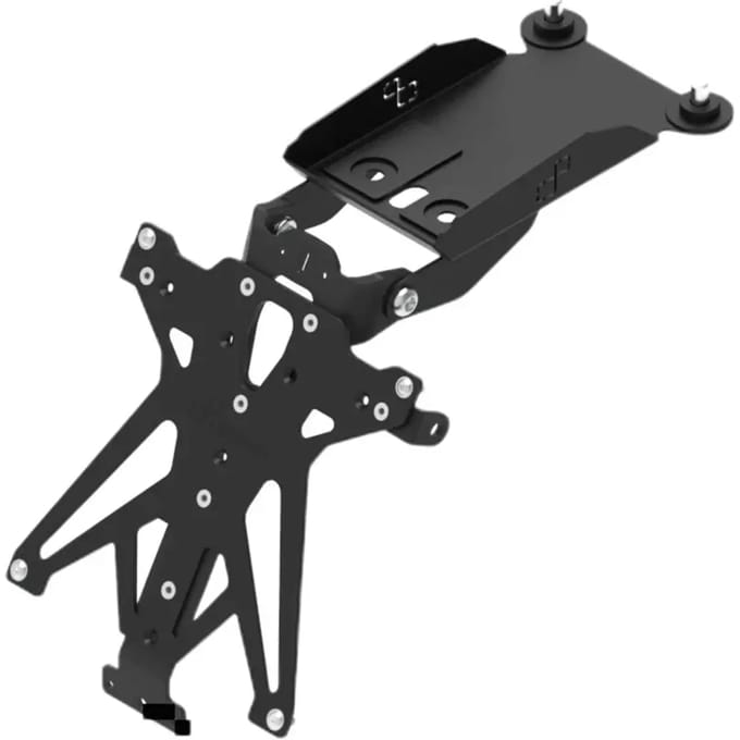 Support voor motor kentekenplaat Lightech Ducati 821 Hypermotard
