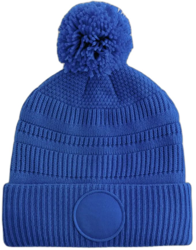 Fan Patch Beanie - Bright Royal - One Size