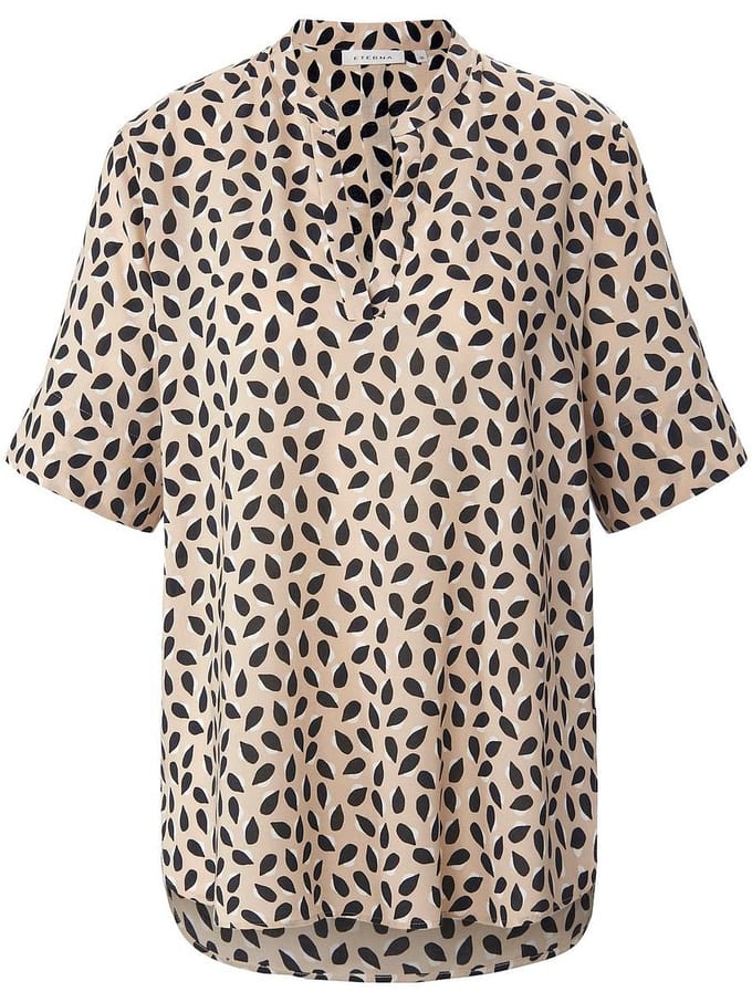 Blouse zonder sluiting Van Eterna beige