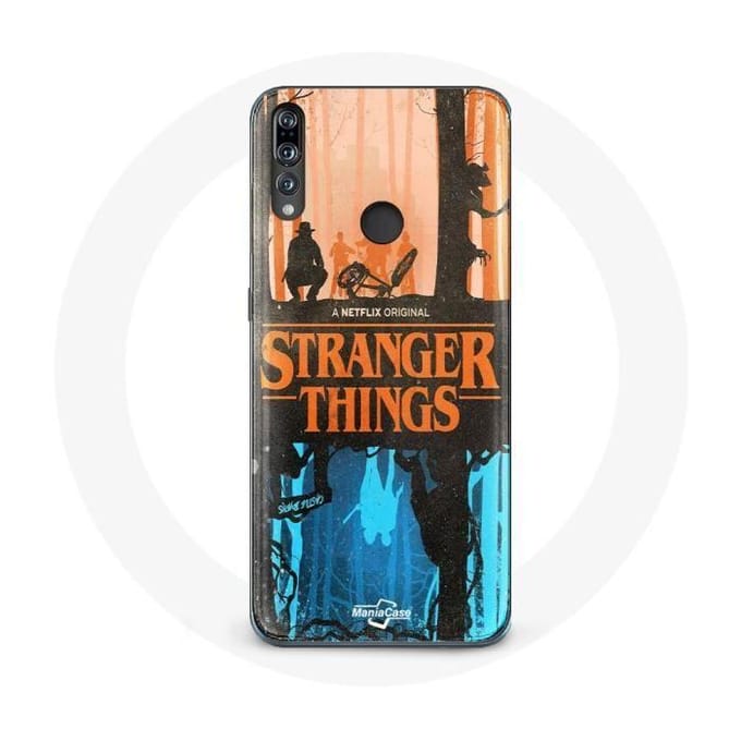 Coque pour Huawei p30 lite Stranger Things Couverture des amis