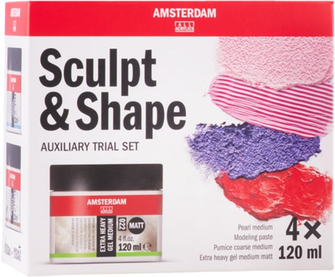 Mediumset Amsterdam Mini Sculpt & Shape set à 4 stuks 120ml
