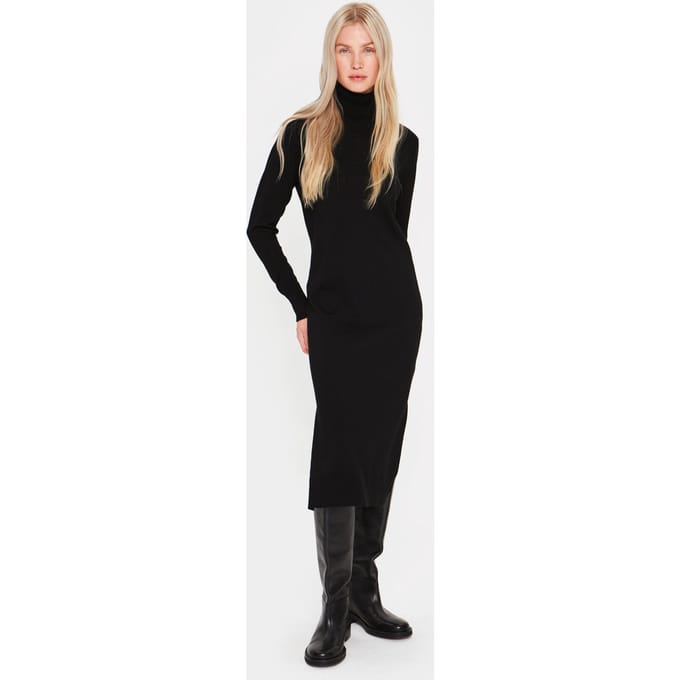 Saint Tropez MilaSZ Roll Neck Long Dress Dames Jurk - Maat L