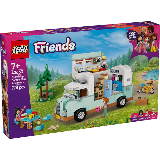 Lego FRIENDS 42663 Vriendschap Camper Van Avontuur