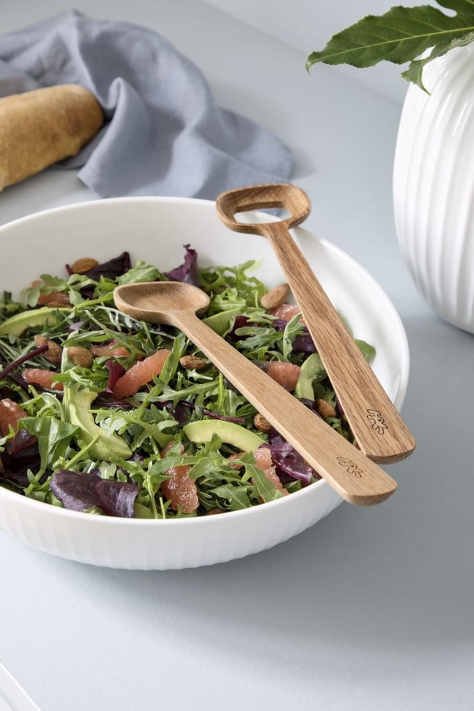 Kähler Design - Hammershøi Saladebestek - bruin
