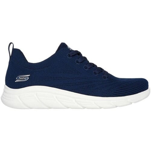 SKECHERS BOBS B FLEX LO-GRACEFUL STRIDE sneakers dames wit 117591 Navy