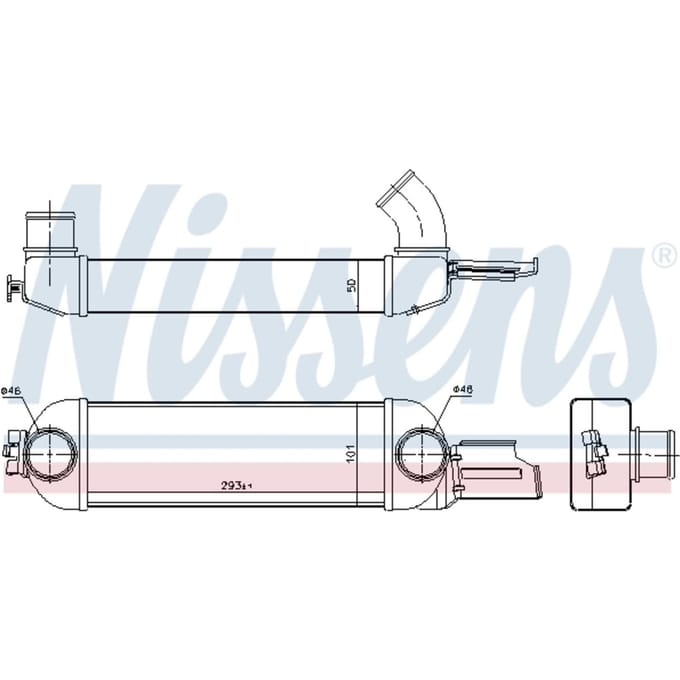 Intercooler NISSENS 96179