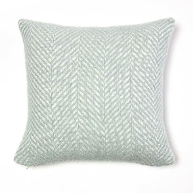 WOOOL Kussen - ALASKA (Duck Egg) - 50x50cm - 100% Wol