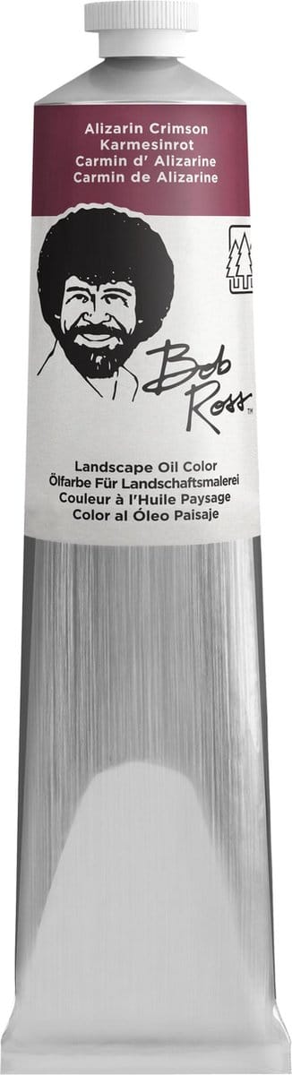 Bob Ross Alizarin Crimson Olieverf - donkerrood Verf - 200ml