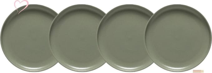 Kitchen Trend Casafina Dinerbord Set 4 stuks - 27 cm - Pacifica Groen