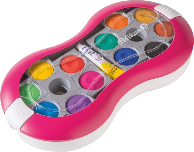 Pelikan dekverfdoos Space+ 735 SP/24 - magenta - 24 kleuren