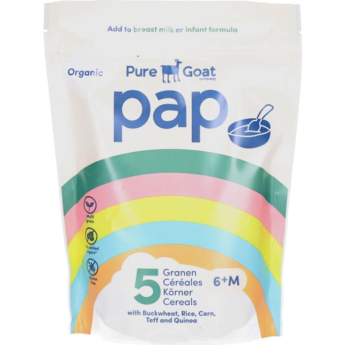 Pure Goat Company Bio Pap 5 Granen 6+M 200 Voeding