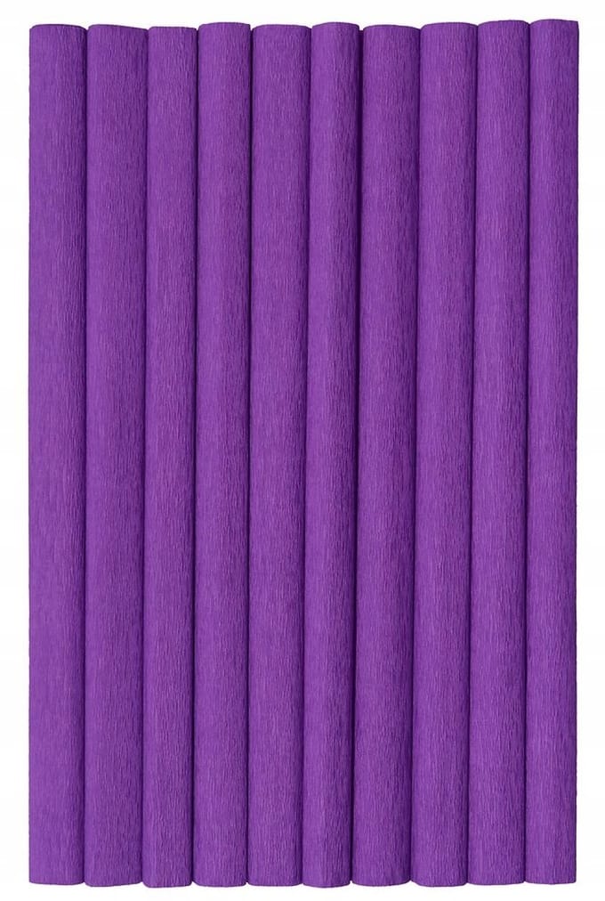 Gekreukt Vliegerpapier Paars 50x200cm - 10 Vel