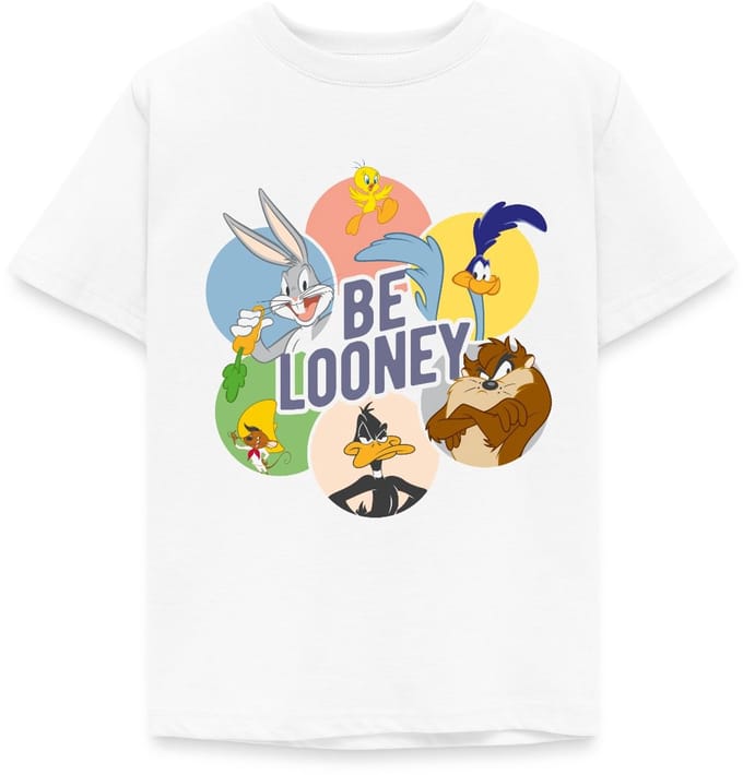 Looney Tunes Kaarakters Be Looney T-Shirt Kinderen