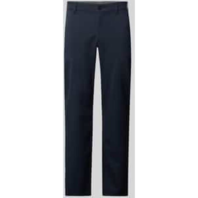 Regular fit stoffen broek met Franse Steekzakken