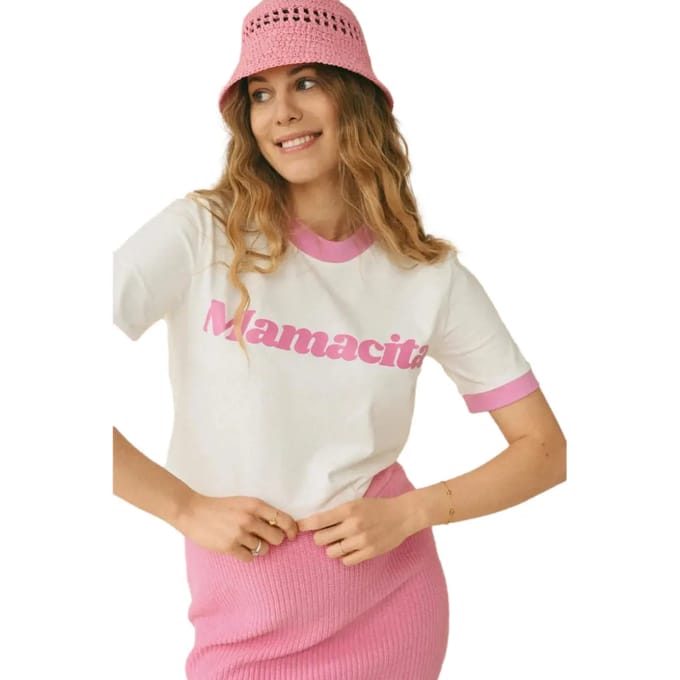 T-shirt dames She is Sunday Mamacita