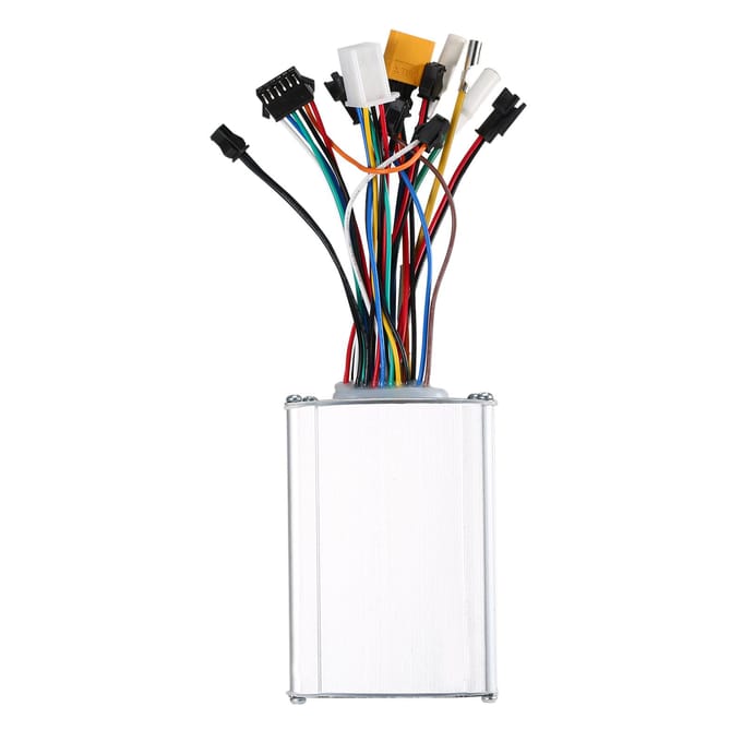 48V Aluminiumlegering Elektrische Scooter Borstelloze Motor Controller Intelligent met Instrument Display black