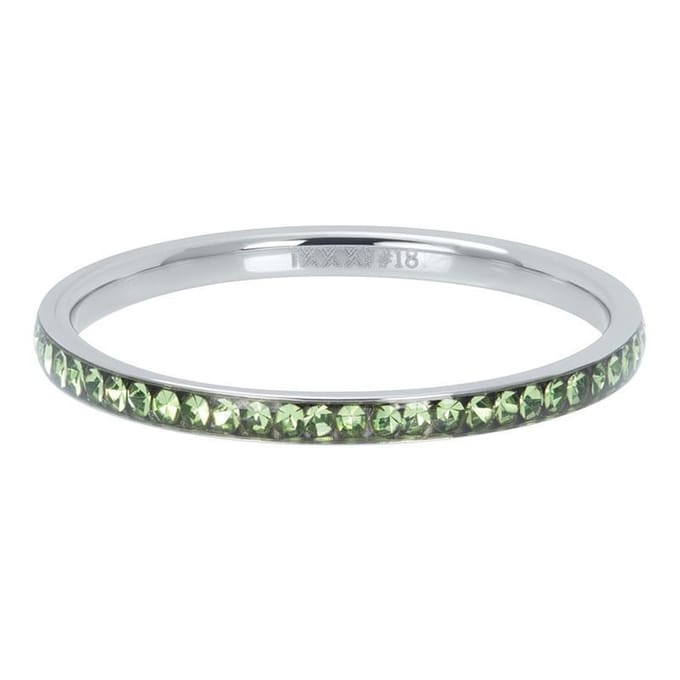 Zirconia peridot - iXXXi - Vulring zirconia 2 mm - Silver