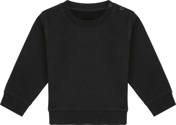 Kariban Duurzame baby sweater K835 - Black - 6M