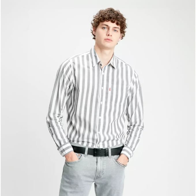 Levis  Riem ASHLAND GUN METAL