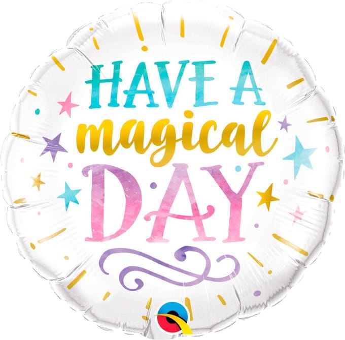 Qualatex - Folieballon Have a Magical Day