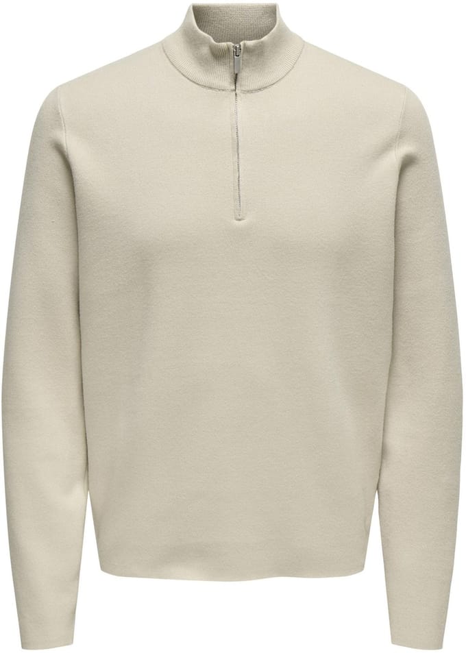 Only & Sons Cooper Trui - Heren Sweater - Silver Lining
