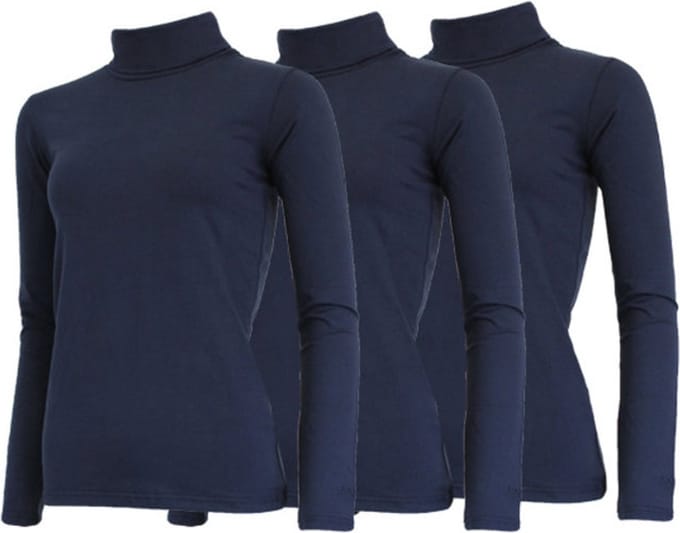 3-Pack Campri - Skipully - Wintersportpully - Dames - Navy (010) - maat M