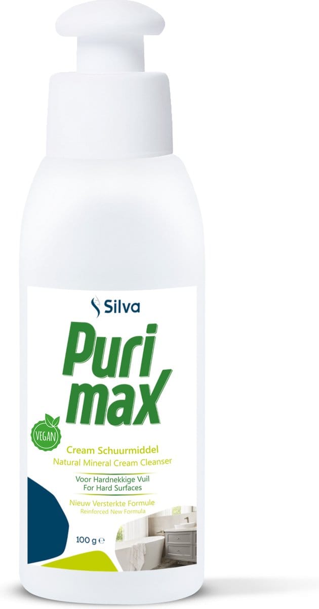 Silva - Purimax - Cream Schuurmiddel - 100g - Krachtig middel - Vegan