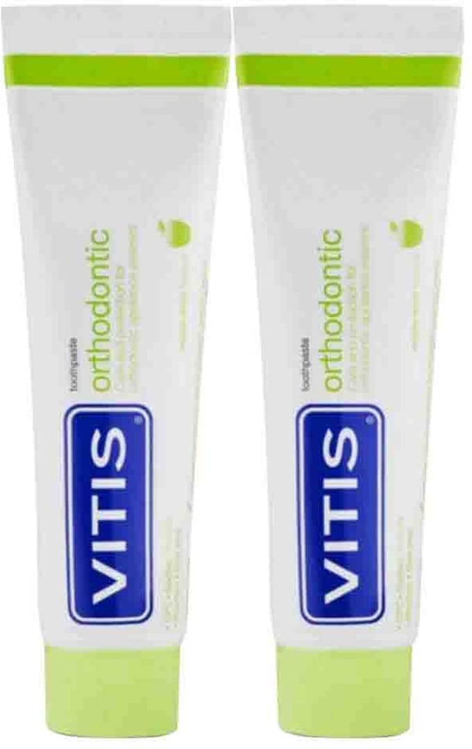 Vitis - Tandpasta Orthodontic - 2 x 75 ml - Voordeelverpakking