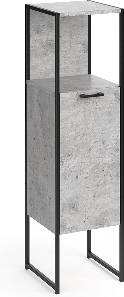 Vicco Fyrk Halfhoge kast – 33 x 120.4 cm Beton