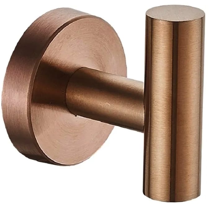 Handdoekhaak copper