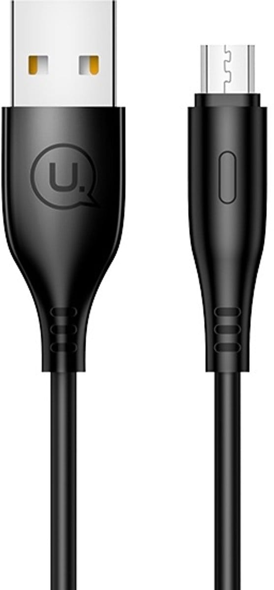 USAMS U18 - MicroUSB Kabel - 1m - Snel Opladen - Zwart