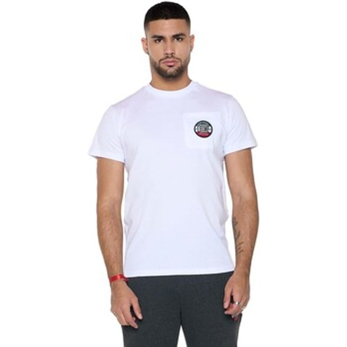 T-shirt Korte Mouw Leone 1947 Man Short Sleeves Varsity